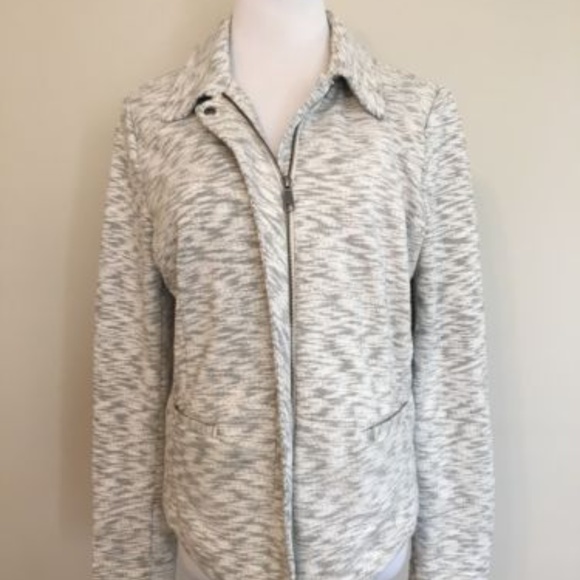 CAbi Neo Jacket #5102 heathered zip up - Picture 2 of 3